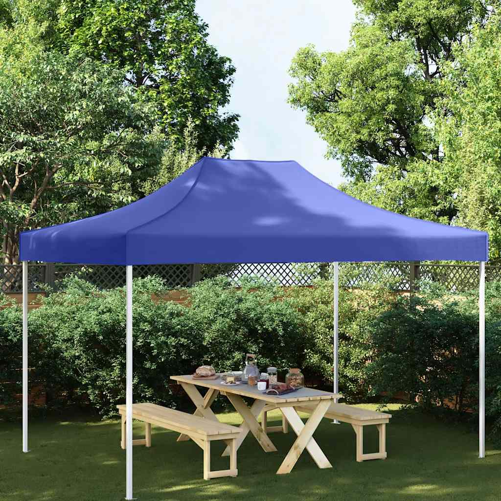Šotska streha Vidaxl Party 270 g m² 4x3 m modra