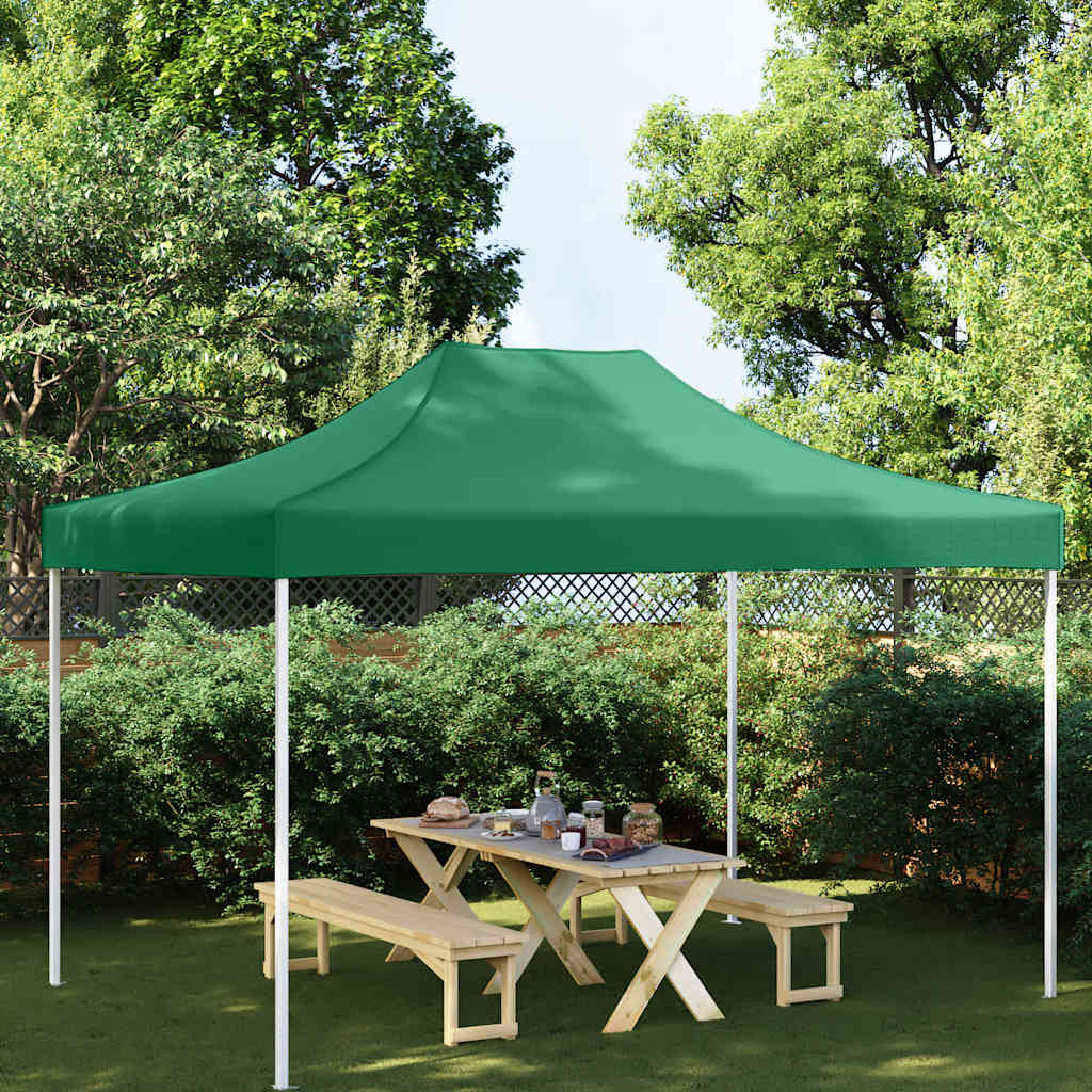 Vidaxl partytentdak 270 g m² 4x3 m groen