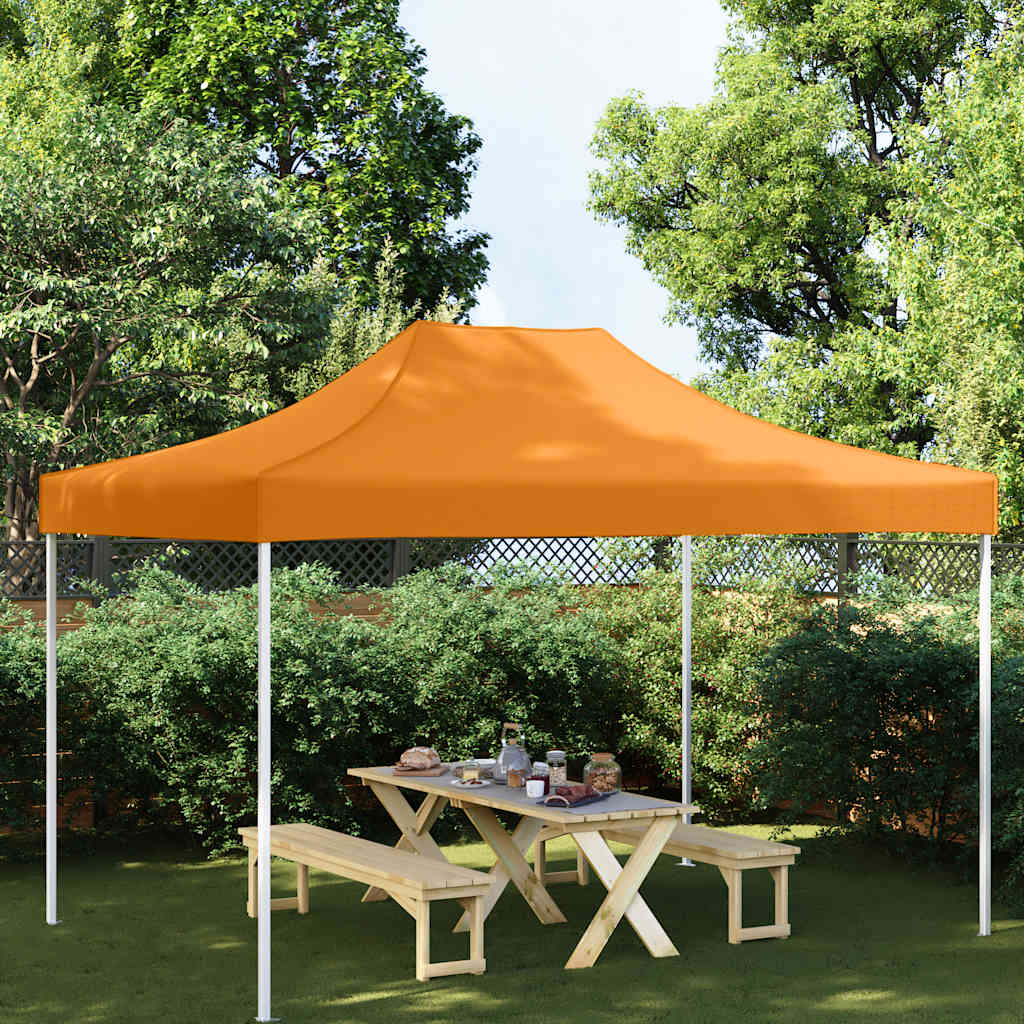 Střecha stanu Vidaxl Party 270 g m² 4x3 m oranžová