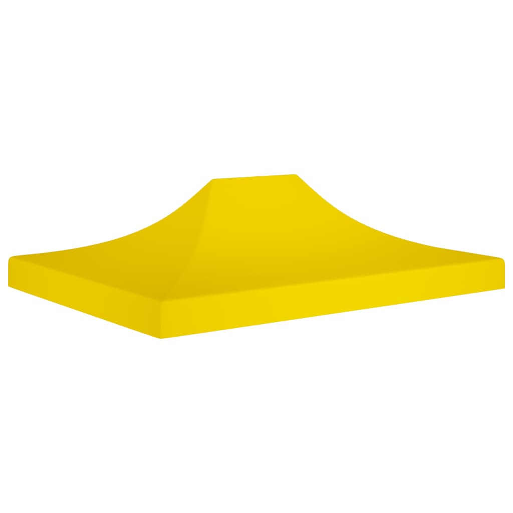 Střecha stanu Vidaxl Party 270 g m² 4x3 m žlutá