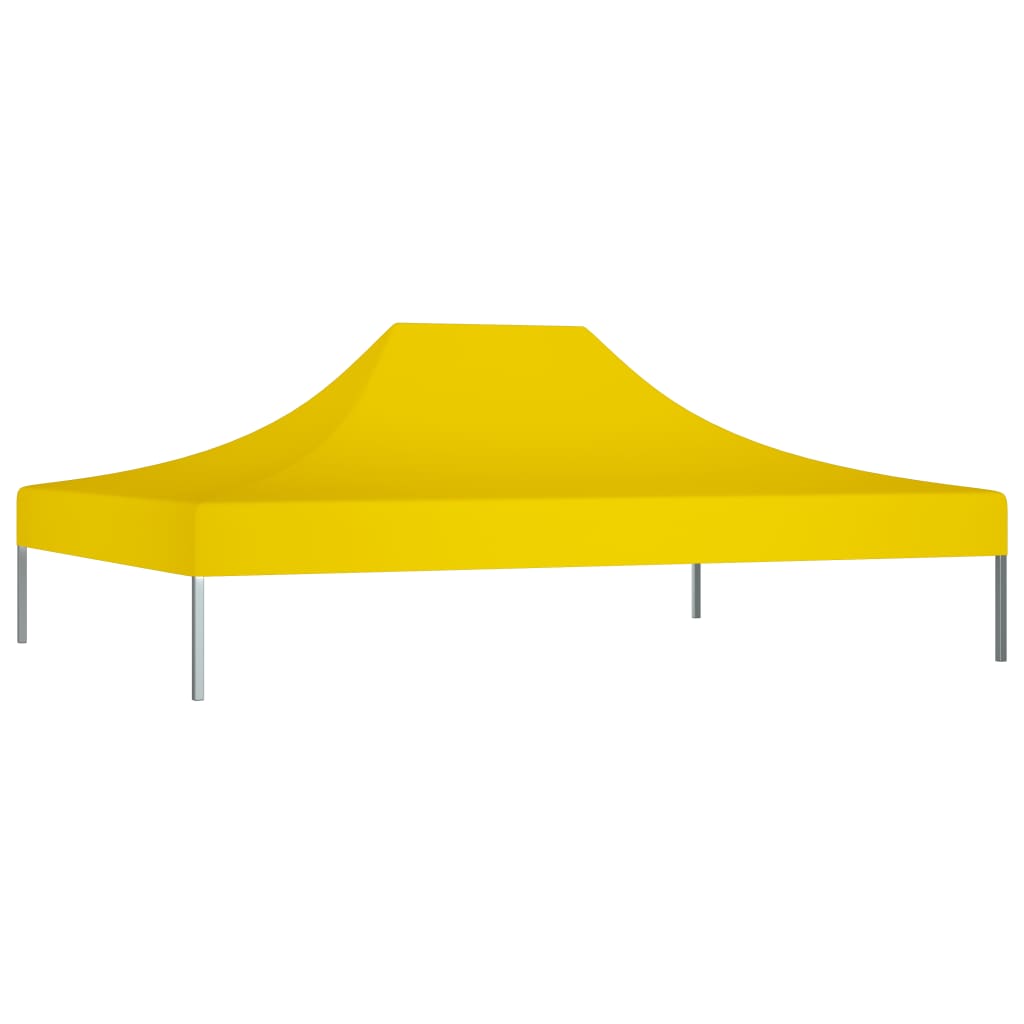 Střecha stanu Vidaxl Party 270 g m² 4x3 m žlutá