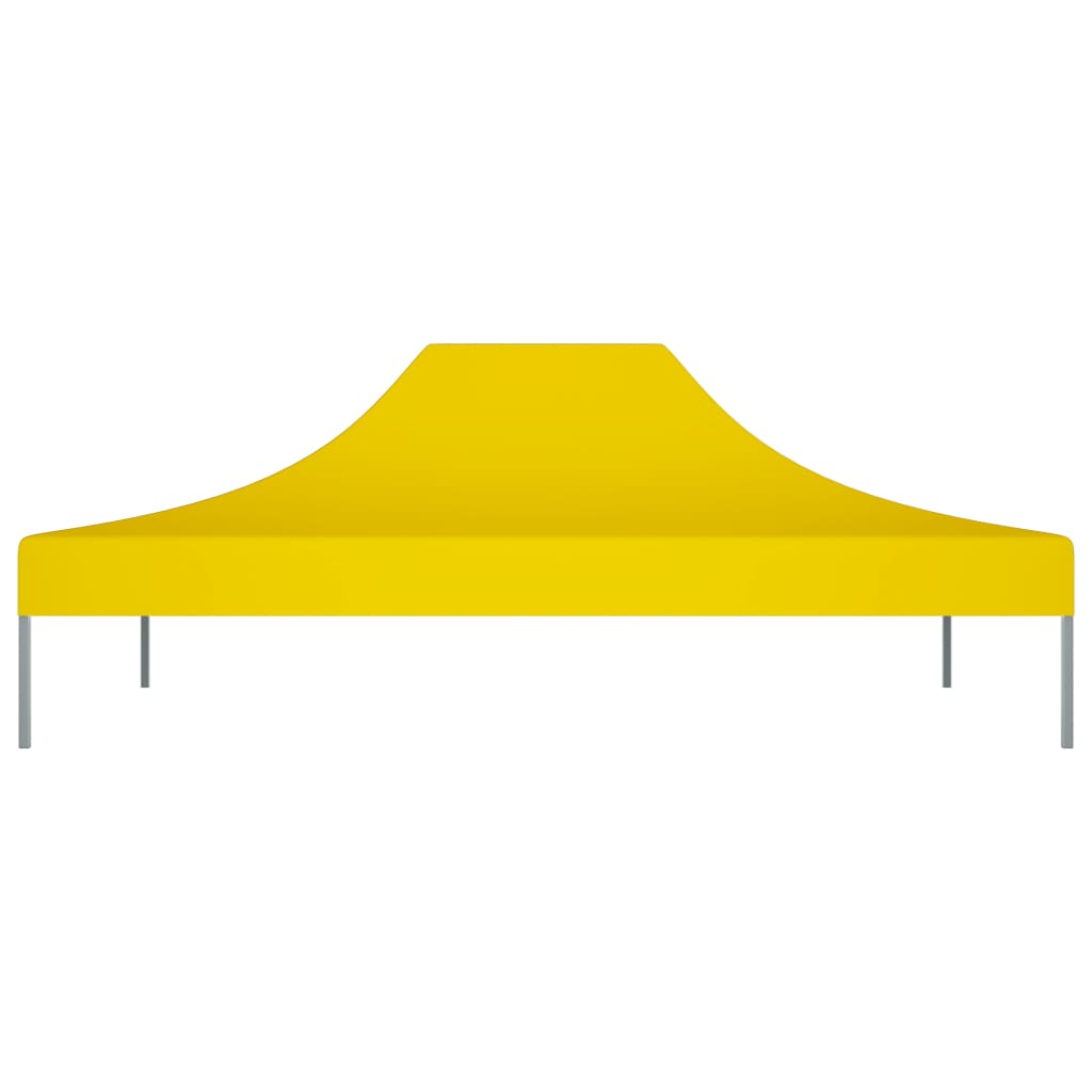 Střecha stanu Vidaxl Party 270 g m² 4x3 m žlutá