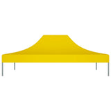 Střecha stanu Vidaxl Party 270 g m² 4x3 m žlutá