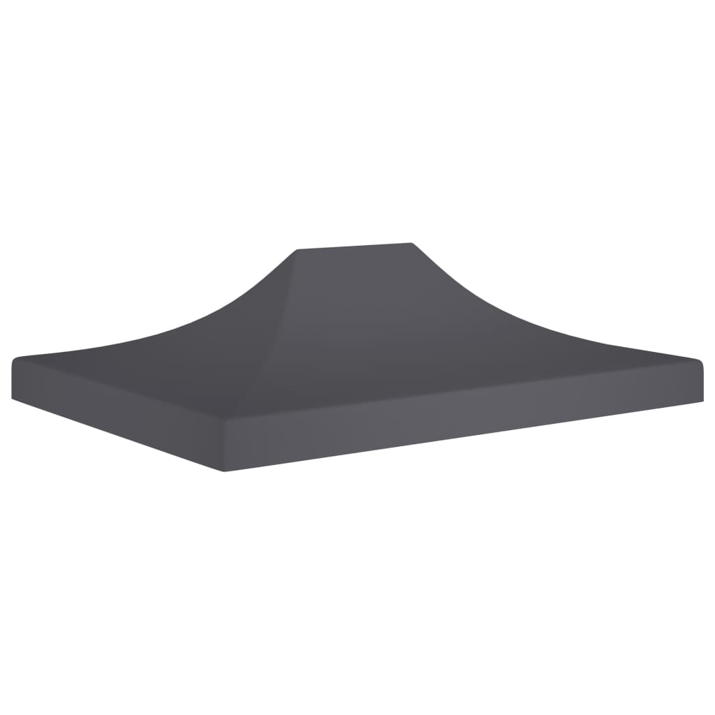 Střecha stanu Vidaxl Střecha 270 g m² 4,5x3 m Antracite -Colored