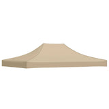 Vidaxl partytentdak 270 g m² 4,5x3 m beige