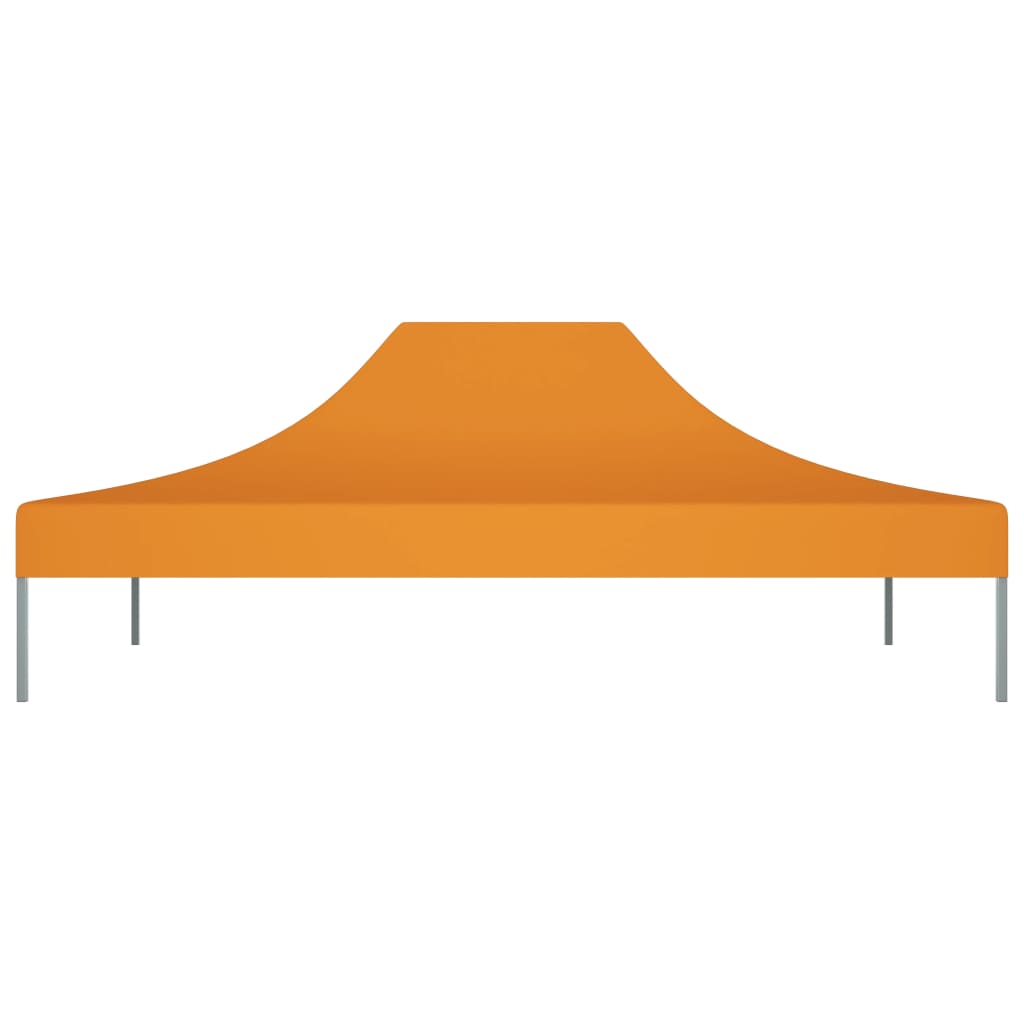 Střecha stanu Vidaxl Party 270 g m² 4,5x3 m oranžová