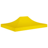 Střecha stanu Vidaxl Party 270 g m² 4,5x3 m žlutá