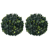 Vidaxl Kunstbuxus Bulbs 2 PCS 22 cm