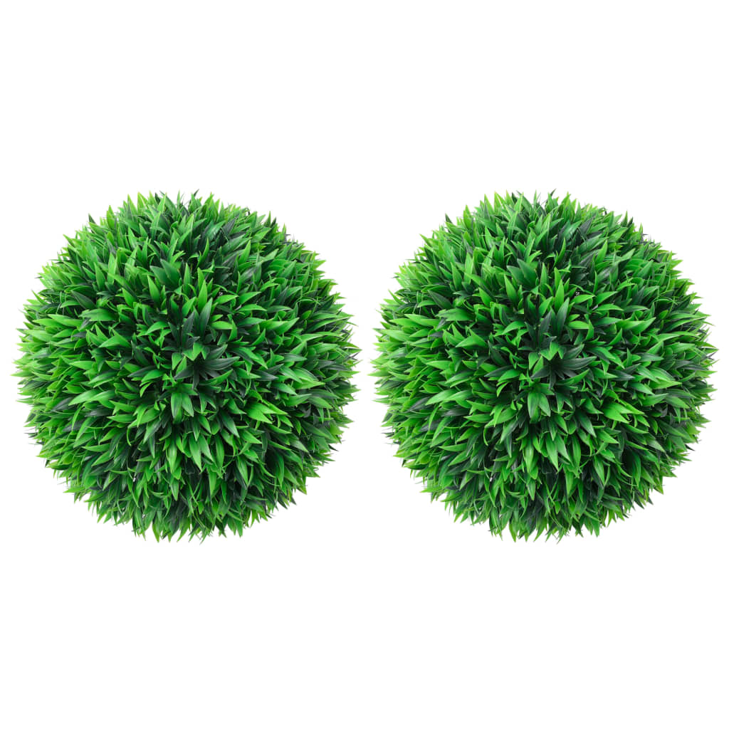 Vidaxl kunstbuxus bulbes 2 pcs 47 cm