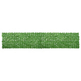 Vidaxl Balcony screen with green leaves 500x100 cm
