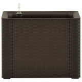 Vidaxl Planter High avec Système auto-employé 43x43x33 cm mokka