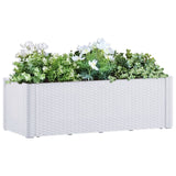 VidaXL Planter High With Self -Employed System 100x43x33 CM White