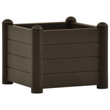 VidaXL Planter Insert 43x43x35 cm pp Mokka