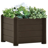 VidaXL Planter Insert 43x43x35 cm pp Mokka