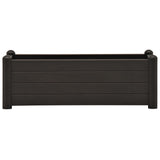 VIDAXL -Pflanzer erhoben 100x43x35 cm PP Anthrazit