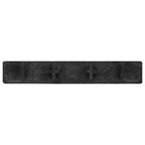 VidaXL Terrace cover cap 10 st plastic black