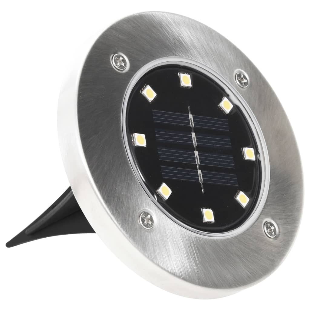 Vidaxl Ground lamps 8 St Solar LED RGB color