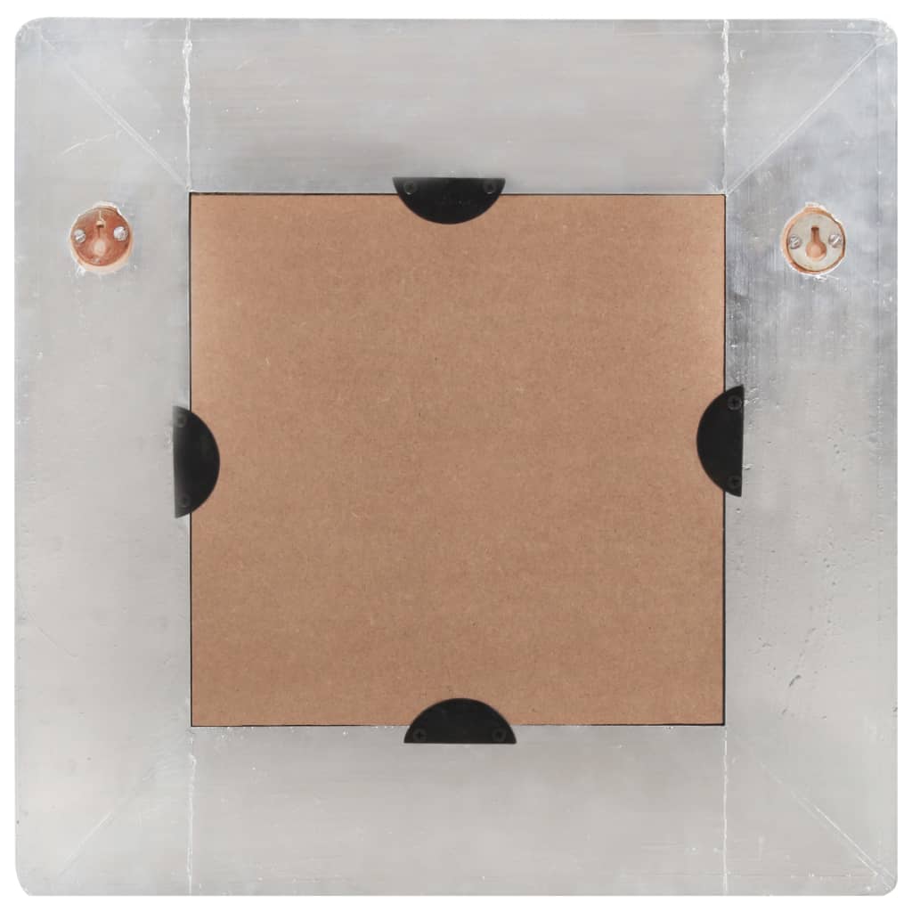 Vidaxl Spiegel Aviation Style 50x50 cm kov