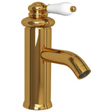 VidaXL Washbasin faucet 130x180 mm gold colored