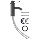 Vidaxl Washbasin Faucet 130x180 mm grå
