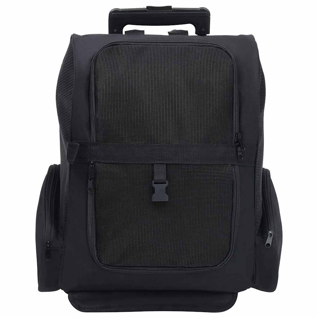 Vidaxl Pet Rolley Foldable Black