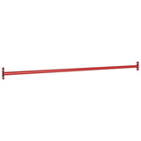 Vidaxl 2-piece pull-up bars 125 cm steel red