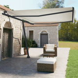 Vidaxl laifel pól sada 450x245 cm Anthracite -colored