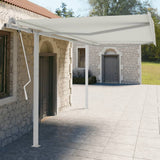 VidaXL Laifel Pole set 450x245 cm Iron white