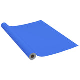 Vidaxl møbelolie selv -adhæsiv 500x90 cm PVC High Gloss Blue