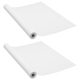 Vidaxl Furniture oils Self -adhesive 2 ST 500x90 cm PVC White