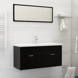 Vidaxl built -in wash table with tap 101x39x18 cm ceramic white