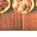 Vidaxl Kitchen mat washable spoons 60x300 cm