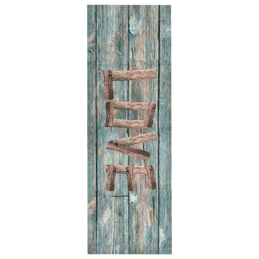 Vidaxl Kitchen mat washable Love 60x300 cm