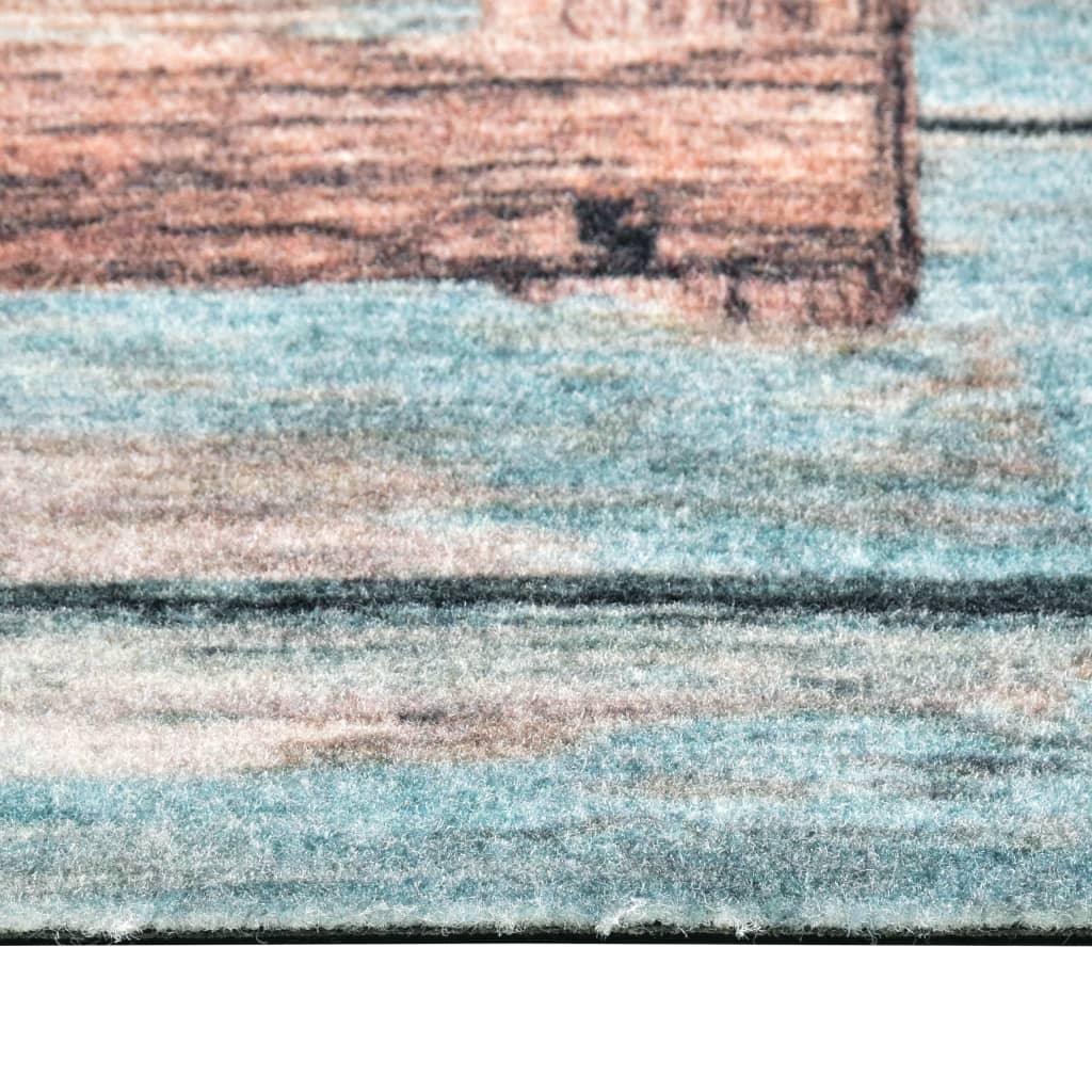 Vidaxl Kitchen mat washable Love 60x300 cm