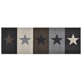 Vidaxl Kitchen mat washable Star 45x150 cm