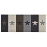 Vidaxl Kitchen Mat Washable Stars 60x180 cm
