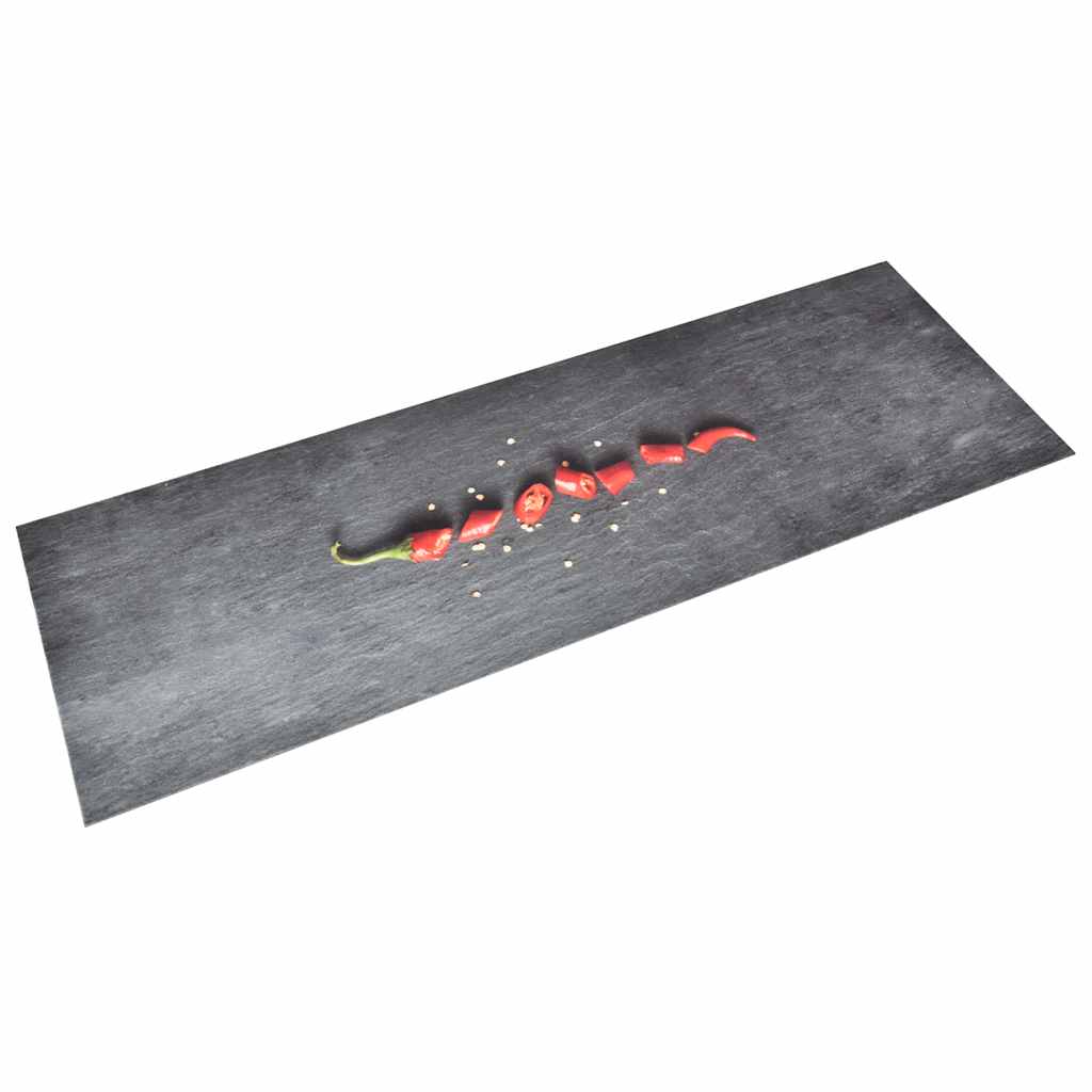 Vidaxl Kitchen mat washable Pepper 60x180 cm