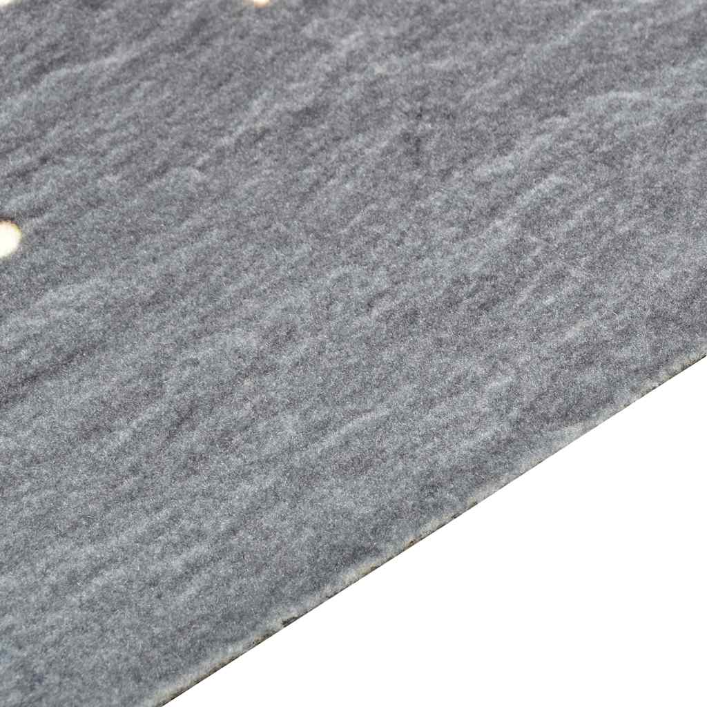 Vidaxl Kitchen mat washable Pepper 60x180 cm