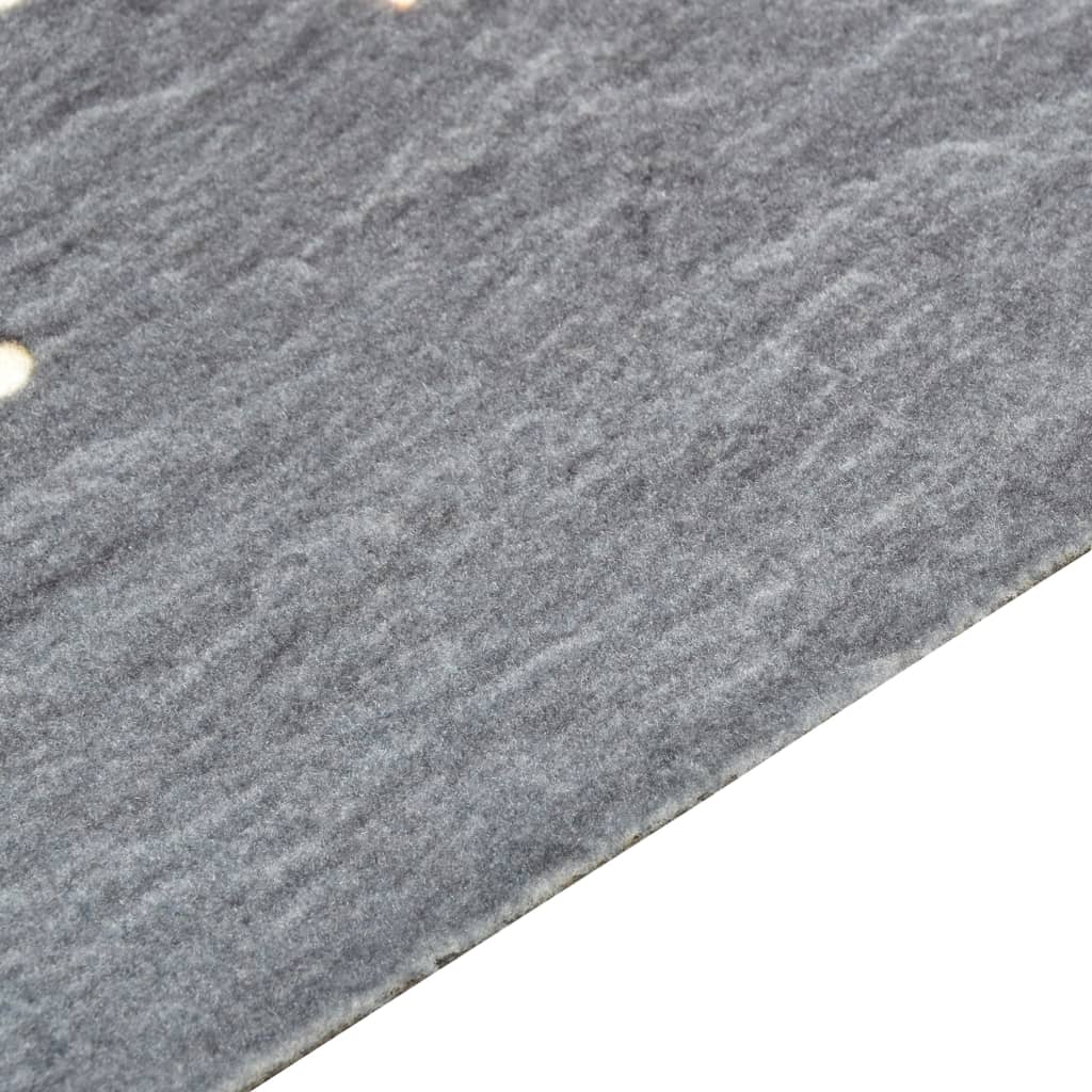 Vidaxl Kitchen mat washable Pepper 60x180 cm