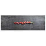 Vidaxl Küchenmatte Waschbarer Pfeffer 60x300 cm