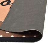 Vidaxl Kitchen mat washable coffee 60x180 cm brown