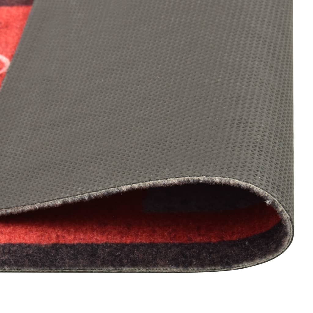 Vidaxl Kitchen mat washable tomatoes 45x150 cm