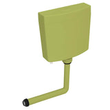 Plancher de toilette Vidaxl avec approvisionnement en eau en bas 3 6 L Green d'olive