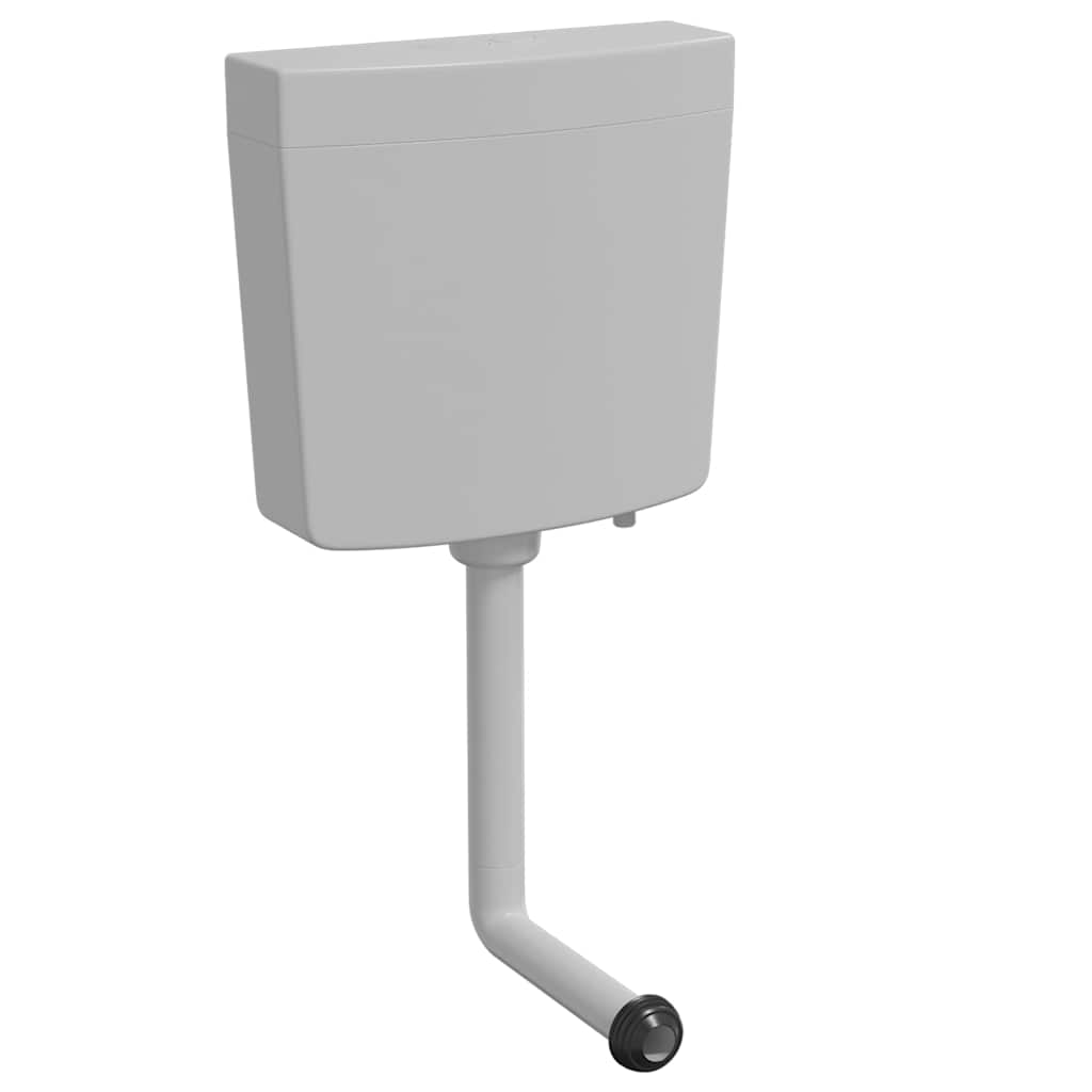 Vidaxl toilet floor with water supply at the bottom 3 6 l gray