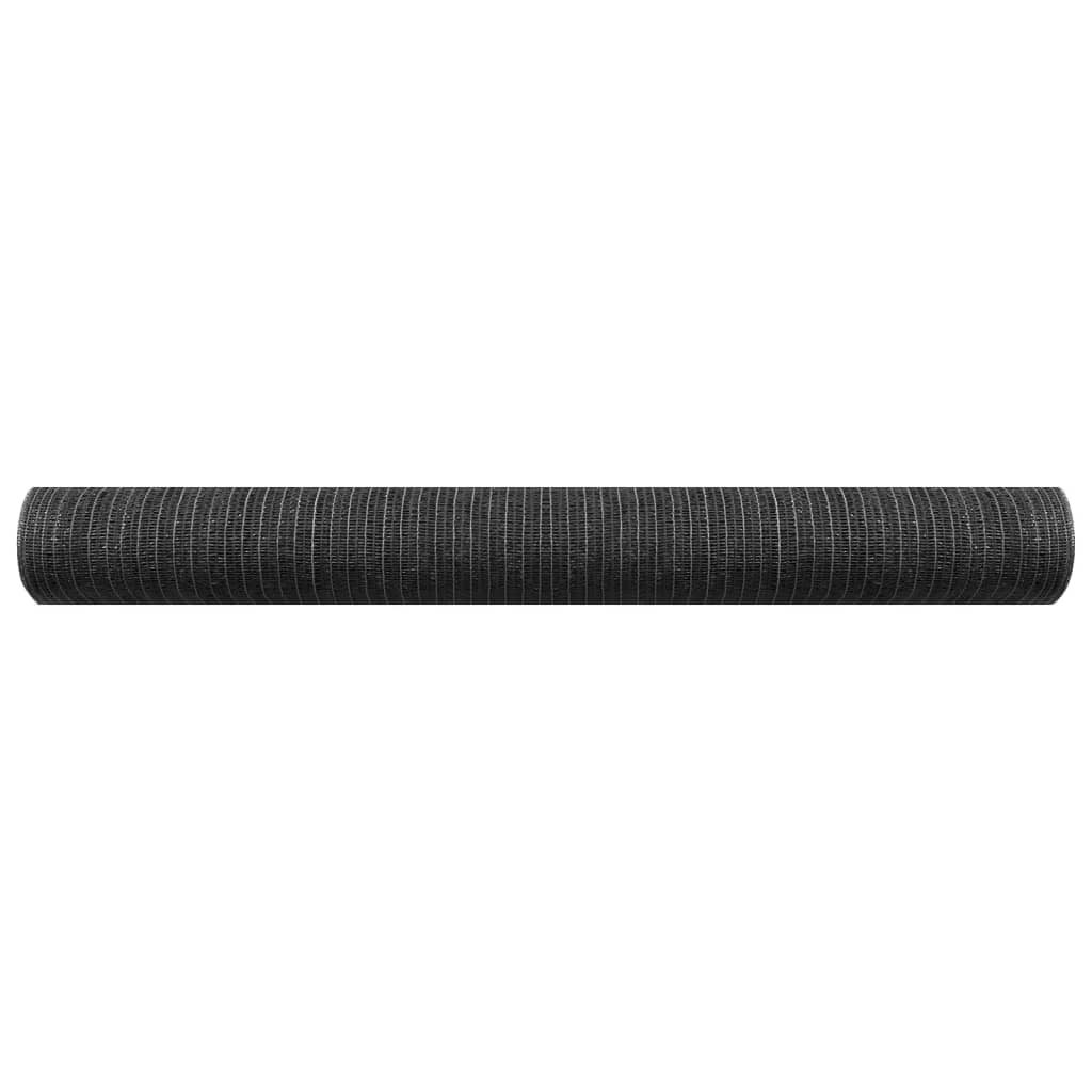 Vidaxl Privacynet 75 g m² 1x10 m hdpe anthracite -colored
