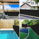 Vidaxl PrivacyNet 75 G M² 1,2x25 M HDPE Antracitt -farget