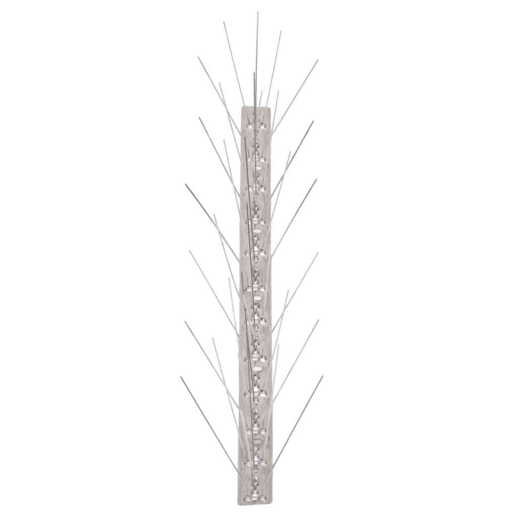 Vidaxl Bird and pigeon pins with 5 rows 40 st 20 m stainless steel