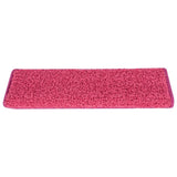 Vidaxl stair mats 15 st 65x21x4 cm pink