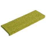 Vidaxl stair mats 15 st 65x21x4 cm green