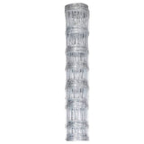 Vidaxl Hek 50x1 m Galvanized steel silver colored